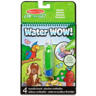 Melissa&amp;Doug: Water WOW! Rajzolás vízzel - Állatok – Spin Master