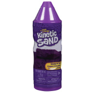 Kinetic Sand: Nyomdázz és forgasd homokgyurma lila színben - Spin Master
