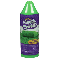 Kinetic Sand: nyomdázz és forgasd homokgyurma zöld színben - Spin Master