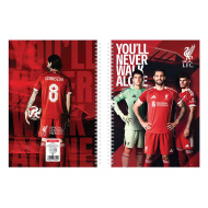 Nebulo: Liverpool Spirálfüzet kockás 70 lapos A/4-es 1db