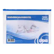 Spirit: Átlátszó cipzáras iratrendező tasak A5-ös