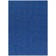 Spirit: Öntapadós csillámos dekorációs habszivacs lap kék színben A/4 1db