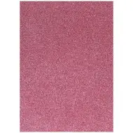 Spirit: Öntapadós csillámos dekorációs habszivacs lap mályva színben A/4 1db