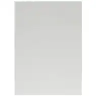 Spirit: Csillámos dekorációs habszivacs lap fehér színben A/4 1db