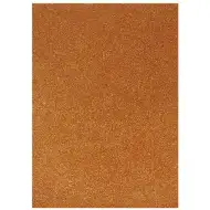 Spirit: Csillámos dekorációs habszivacs lap rézvörös színben A/4 1db