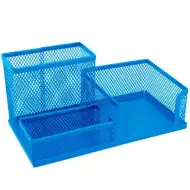 Spirit: Fémhálós asztali rendszerező kék színben