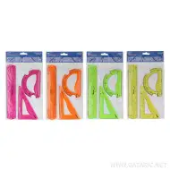 Spirit: Flexibilis 3db-os vonalzó készlet többféle színben