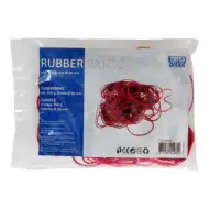 Spirit: Piros 38mm-es irodai vagy háztartási gumigyűrű 100g