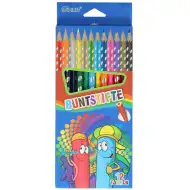 Spirit: Háromszögletű színesceruza 12db-os szett