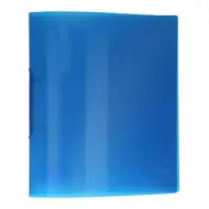 Spirit: Kék áttetsző gyűrűs dosszié 30mm-es A4-es