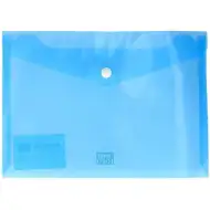 Spirit: Kék színű átlátszó irattartó mappa A/5-ös méretben