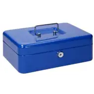 Spirit: Kék kis méretű zárható pénzkazetta - CB320