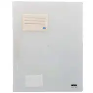 Spirit: Áttetsző lefűző mappa kártyatartóval A4