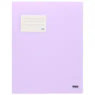 Spirit: Lefűző mappa kártyatartóval halvány lila színben A4