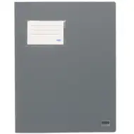 Spirit: Lefűző mappa kártyatartóval szürke színben A4