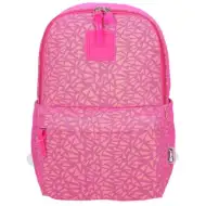 Spirit: Mesh pehelykönnyű rózsaszín iskolatáska, hátizsák 43x28x13cm