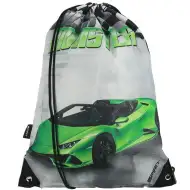 Spirit: Racer Monster zöld sportautó mintás tornazsák, sportzsák 33x47cm