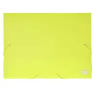 Spirit: Neon sárga gumis füzetbox A4-es