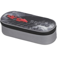 Spirit: Speed sportkocsi mintás ovális tolltartó 20x10x6cm