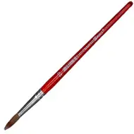 Spirit: Piros fanyelű hegyes ecset 20-as méretben 1db