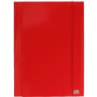 Spirit: Piros karton gumis mappa A4 900g-os