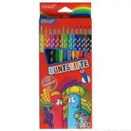 Spirit: Háromszögletű prémium színesceruza 12db-os szett