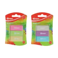 Spirit: Olly szögletes radír 3 az 1-ben többféle változatban