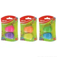 Spirit: Loop ergonomikus radír többféle színben 2db-os szett