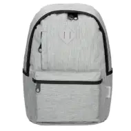 Spirit: Spot ezüstszürke színű iskolatáska, hátizsák 41x29x19cm