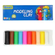 Spirit: Színes modellező gyurma 10db-os szett 200g