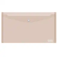 Spirit: Szürke áttetsző műanyag irattartó mappa 235x115mm-es