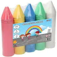 Spirit: XXL méretű színes aszfaltkréta 5db-os szett