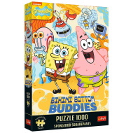 Spongyabob kockanadrág Bikinifenék legjobb barátai 1000db-os Prémium plus quality puzzle - Trefl