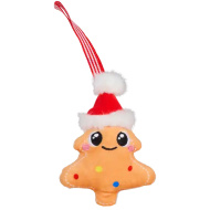 Squeezlings: Karácsonyi plüssfigura akasztóval többféle változatban 1 db - Simba Toys