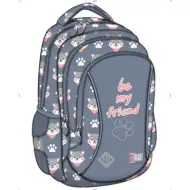 St.Right Be My Friend kutyus mintás iskolatáska hátizsák 15"