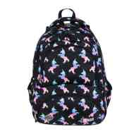 St.Right Rainbow Unicorn ergonomikus iskolatáska hátizsák 17"