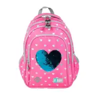 St.Right Sequin ergonomikus iskolatáska hátizsák 16"