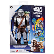 Star Wars: A Mandalóri és Grogu akciófigura szett hanggal - Hasbro