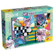 Stitch 2 az 1-ben 108db-os puzzle és színező 70x50cm - Lisciani