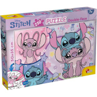 Disney Stitch 2 az 1-ben 250db-os puzzle és színező 50x35cm - Lisciani
