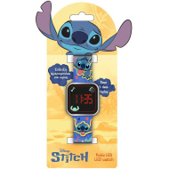Luna: Stitch LED-es karóra