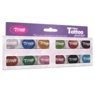 TyToo: Legszebb színek válogatása csillámpor szett 12x2,5ml