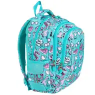 St.Right Pasztell Láma BP26 iskolatáska hátizsák 15"