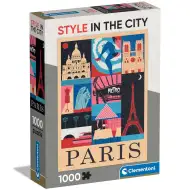 Style in the city Párizs 1000db-os puzzle - Clementoni