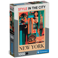 Style in the City New York puzzle 1000 db-os - Clementoni