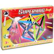Supermag Maxi 96db-os mágneses építőjáték szett