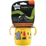 Tommee Tippee: Superstar Sárga Szívószálas Tanuló Itatópohár 300ml