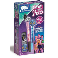 Idea Art Mini: K-Pop Démonvadászok tollkészítő szett Sussie és Derpy - Clementoni
