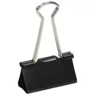 Spirit: Szárnyas fém iratcsipesz 41mm-es 12db-os csomagban