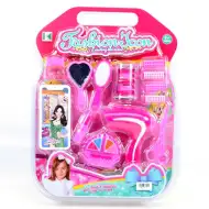 Szépség szett tükörrel és hajcsavarokkal